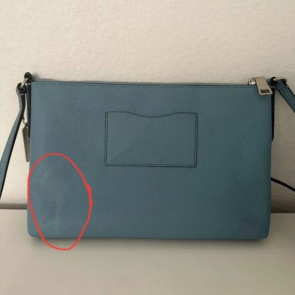 Coach Light Blue Crossbody Bag - Picture 5 of 5